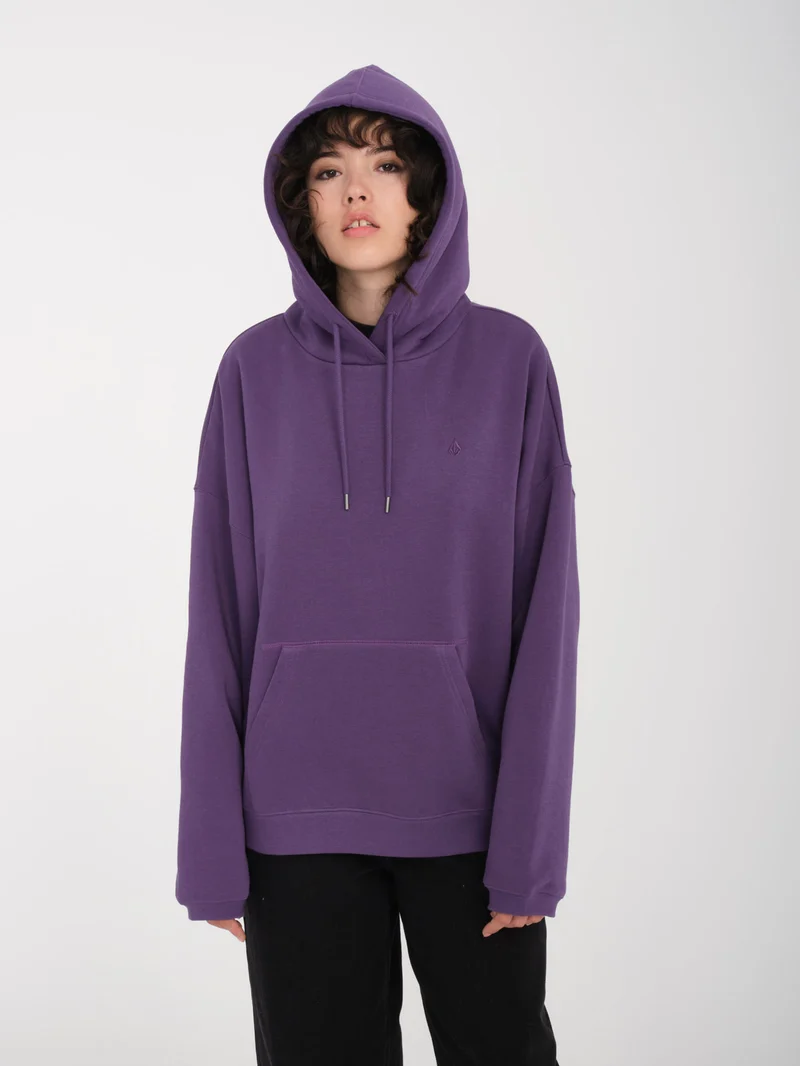 Stone Heart Up Kapuzenpullover - DEEP PURPLE