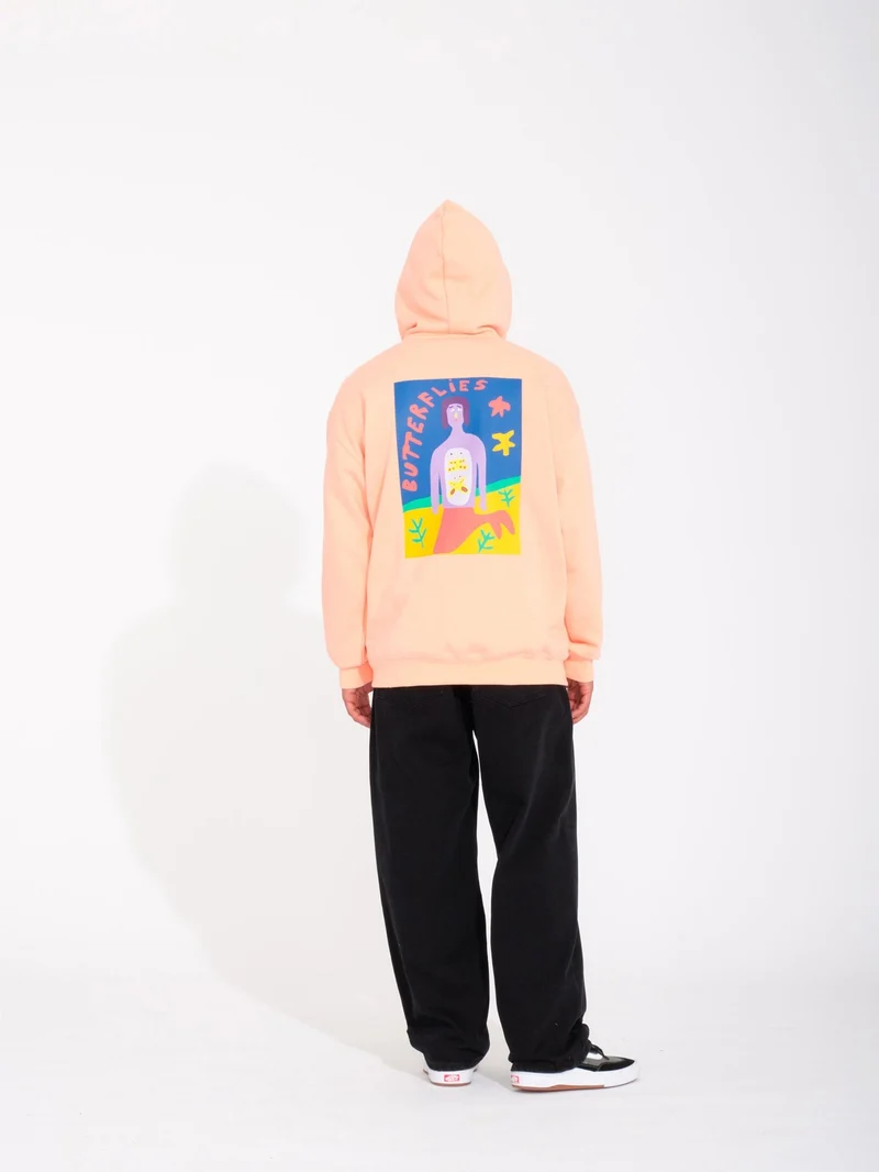 Arthur Longo 2 Kapuzenpullover - SALMON
