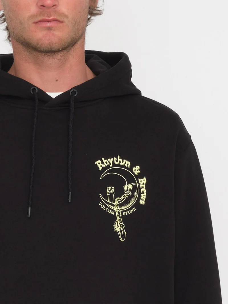 Terrystoned Kapuzenpullover - BLACK