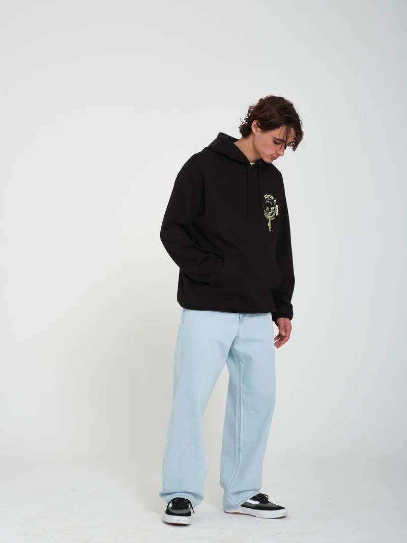 Terrystoned Kapuzenpullover - BLACK