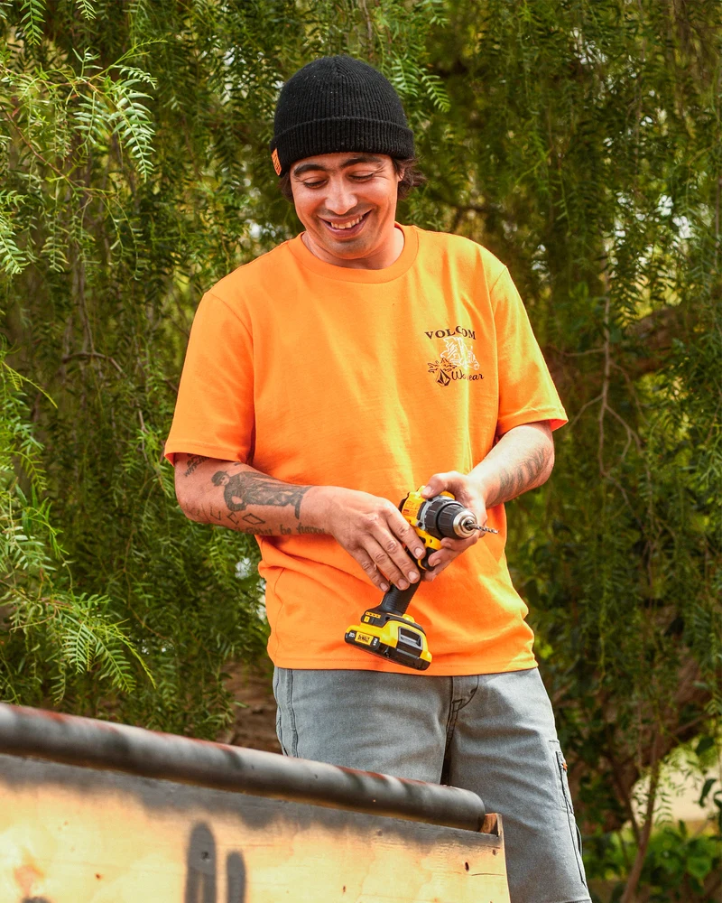 Pour Choices T-shirt - NEON ORANGE