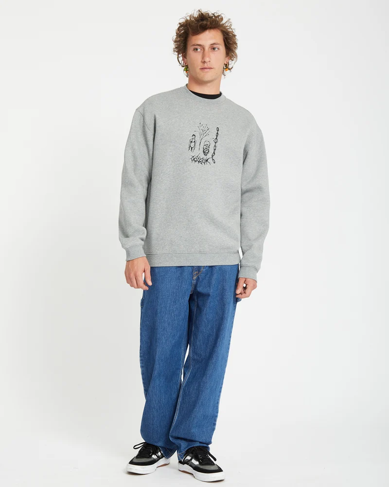 Noder Pullover - HEATHER GREY