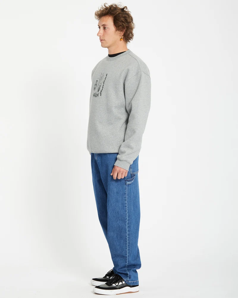 Noder Pullover - HEATHER GREY