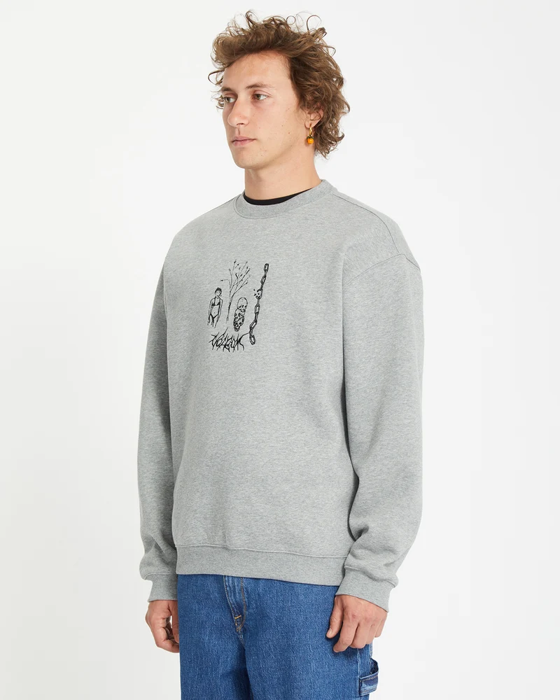 Noder Pullover - HEATHER GREY