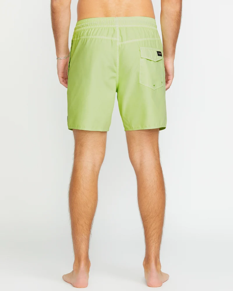 Center Trunk 17" Boardshorts - MIST GREEN