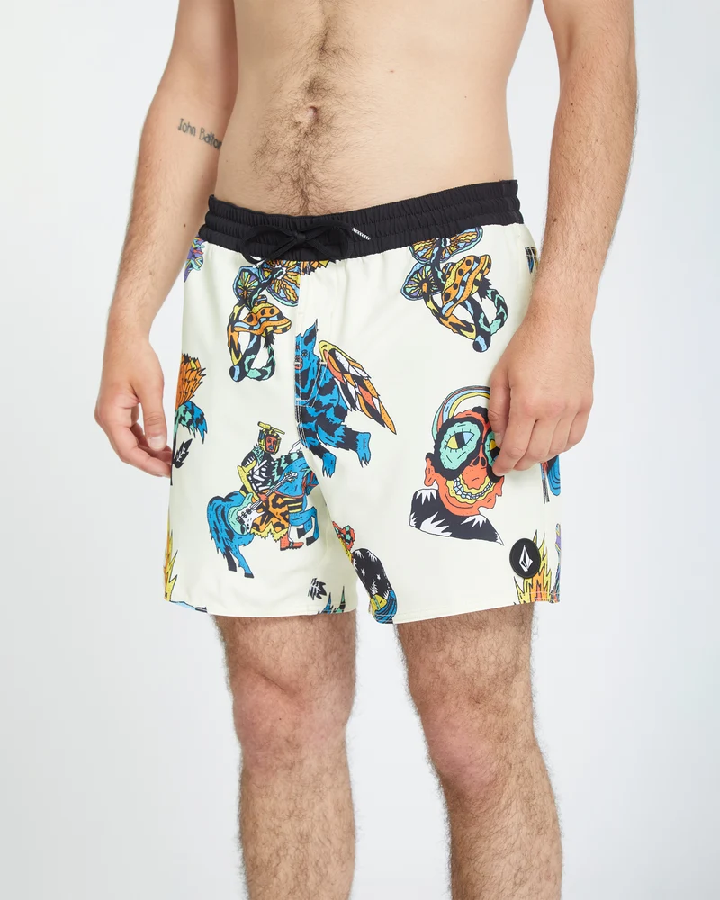 Bob Mollema Trunk 16" Boardshorts - LIGHT BEIGE