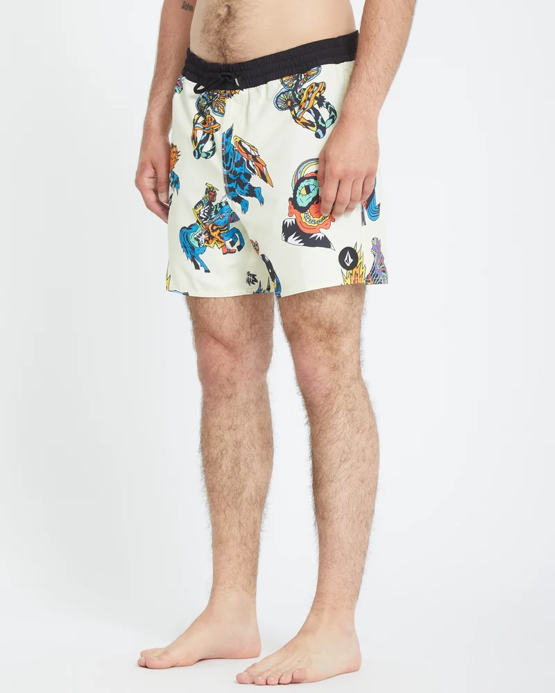 Bob Mollema Trunk 16" Boardshorts - LIGHT BEIGE