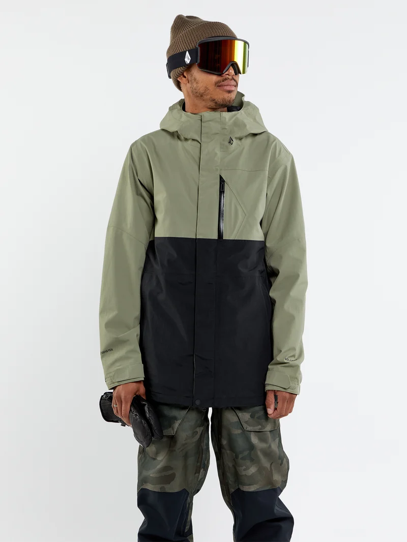L Gore-Tex Jacke - LIGHT MILITARY