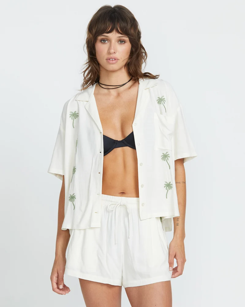 Sun Stunner Top - BONE