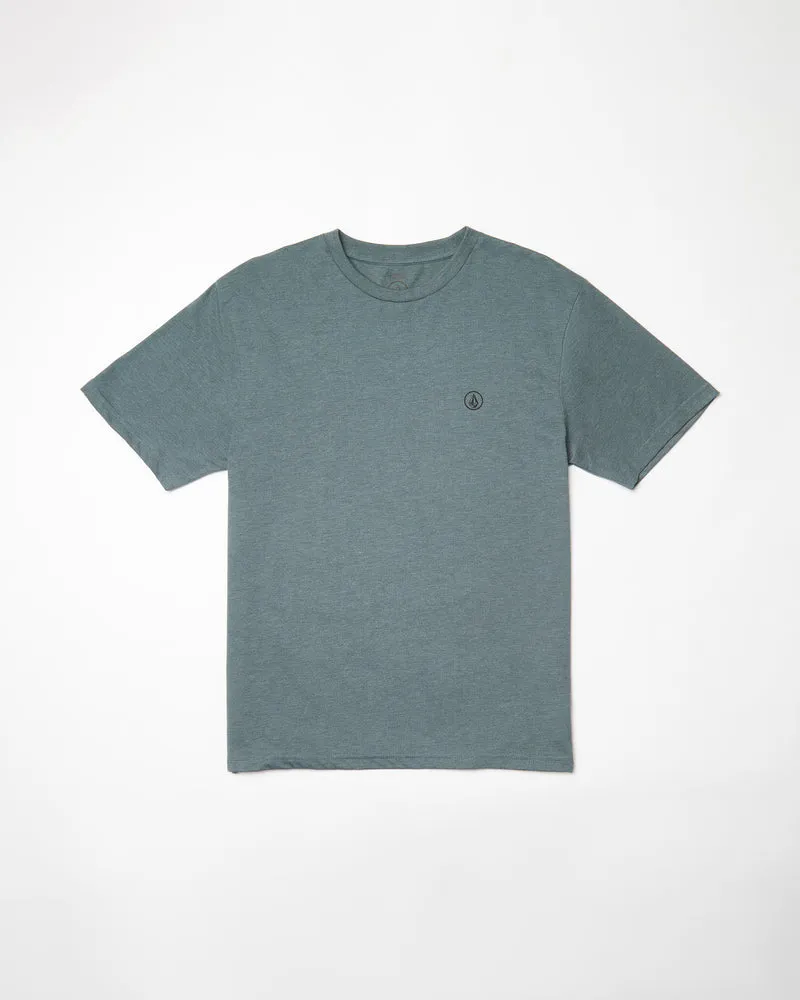 Circle Blanks T-shirt - DARK SLATE