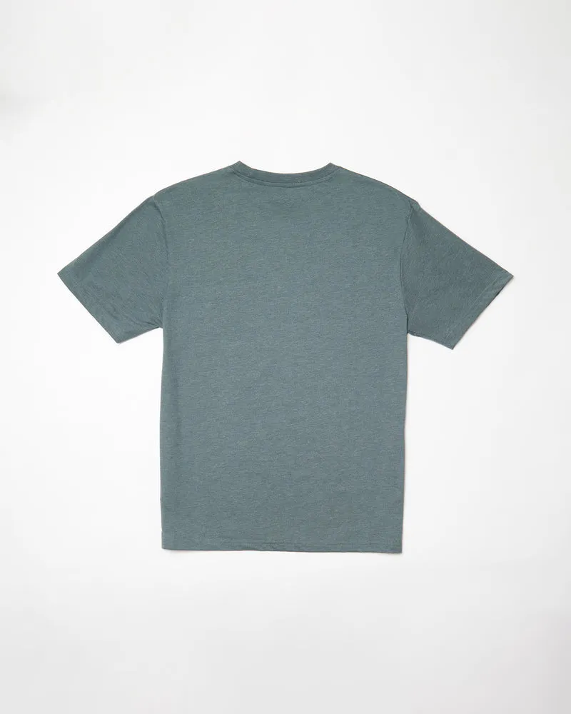 Circle Blanks T-shirt - DARK SLATE