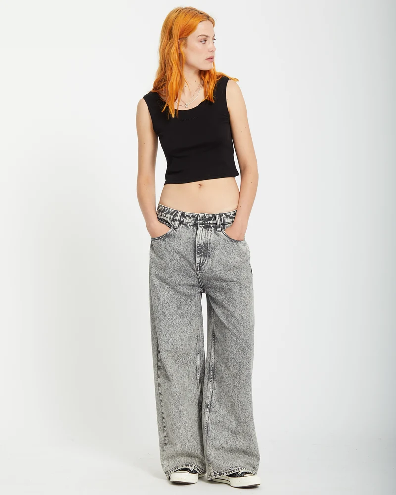 Beeggy Denim Hose - GREY VINTAGE