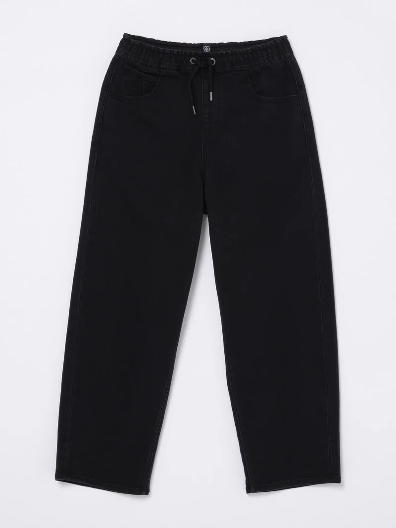 Freazy Loose Jeans - Black Out - (KINDER)