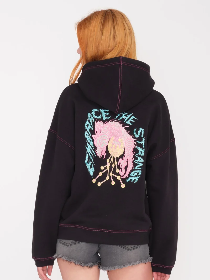 Tetsunori Kapuzenpullover - BLACK