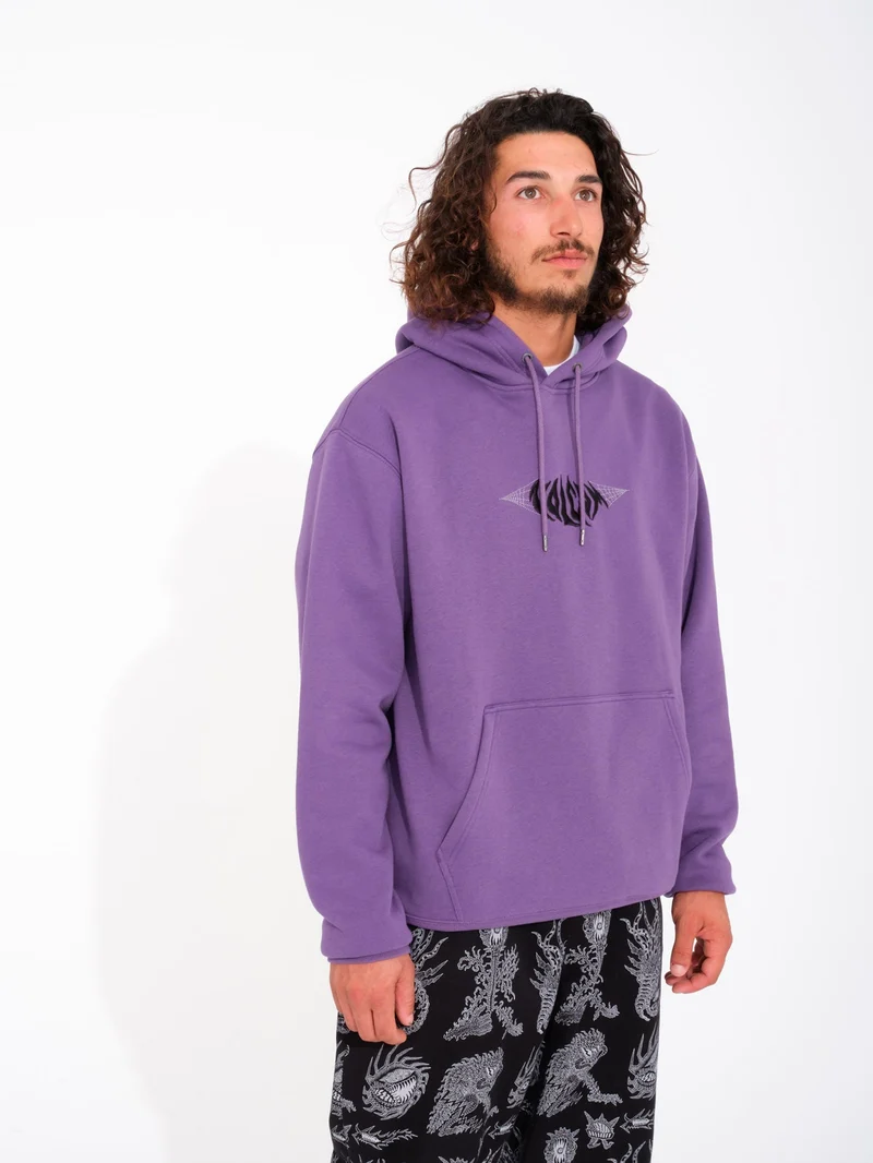 Gothstone Kapuzenpullover - DEEP PURPLE