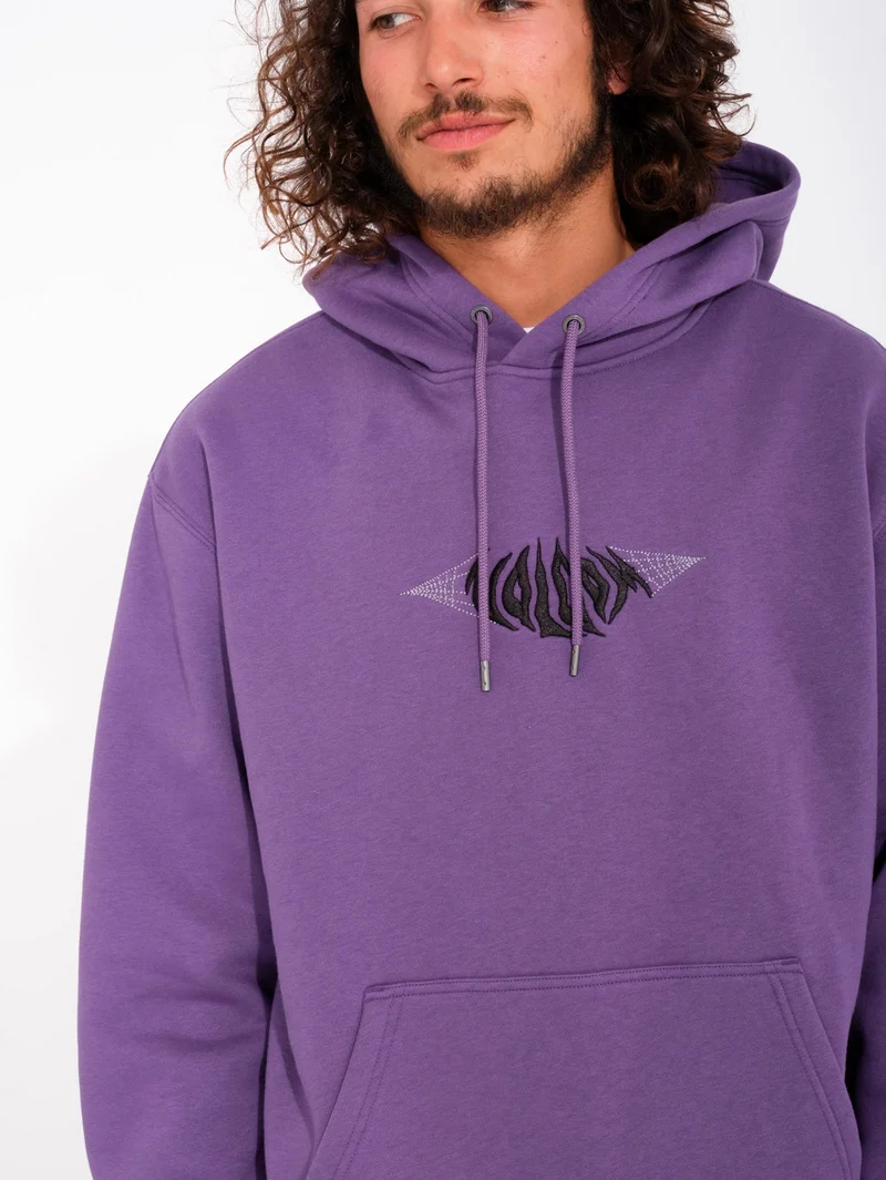 Gothstone Kapuzenpullover - DEEP PURPLE