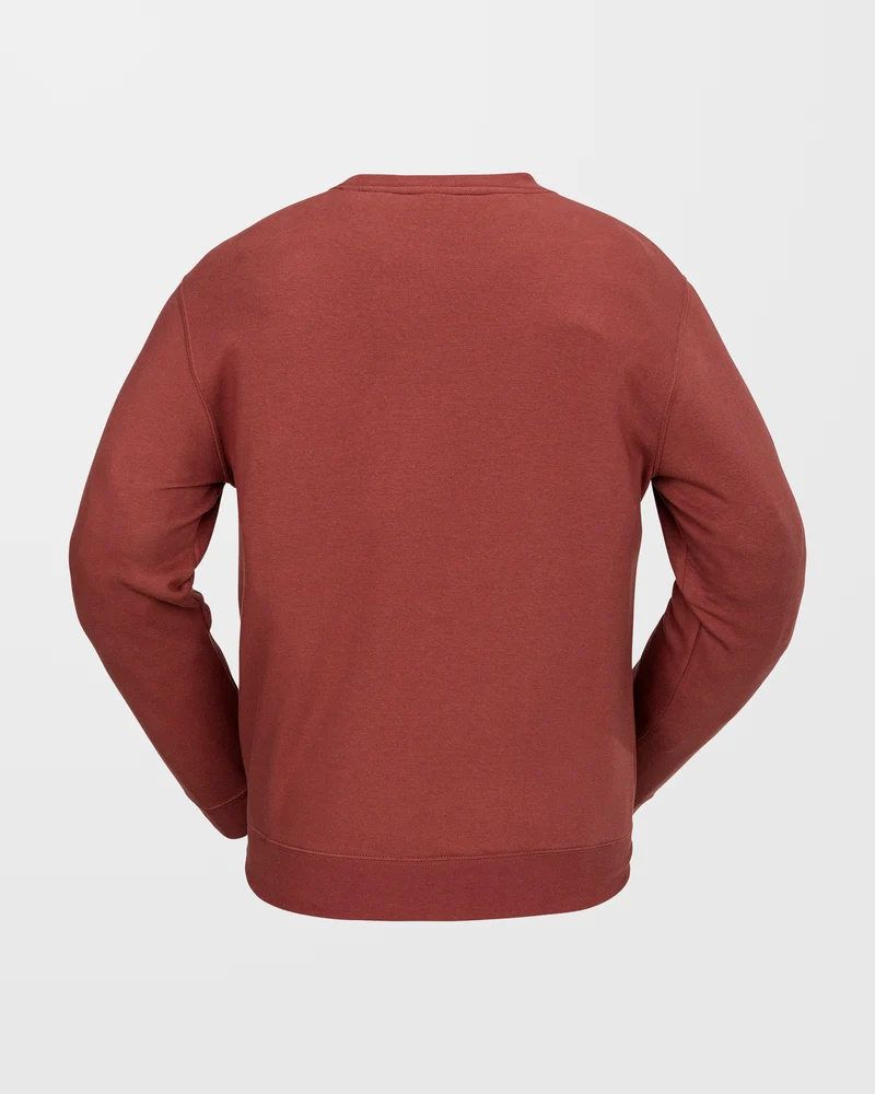 Essential Fleece Pullover - Redwood