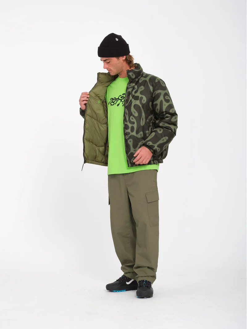 Zephyr Wallstone Jacke (Wendbar) - Wintermoss