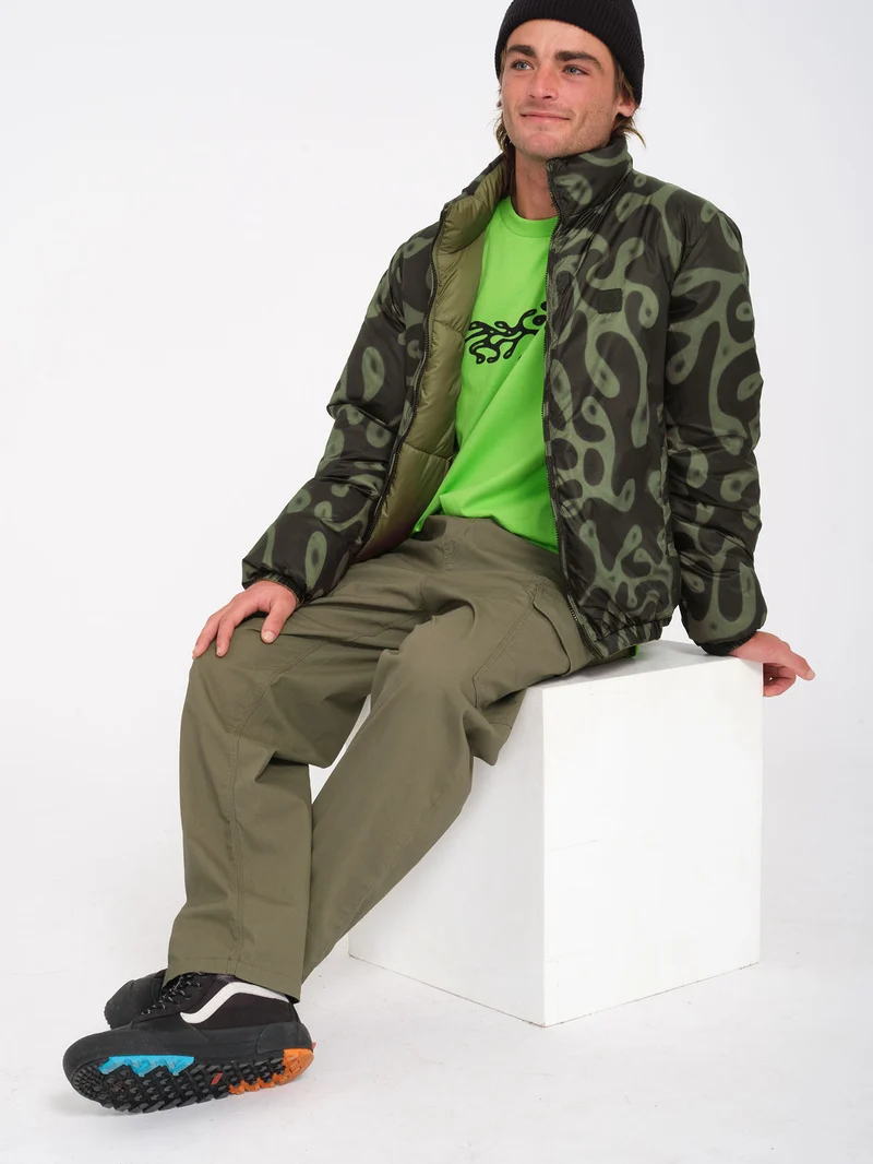 Zephyr Wallstone Jacke (Wendbar) - Wintermoss