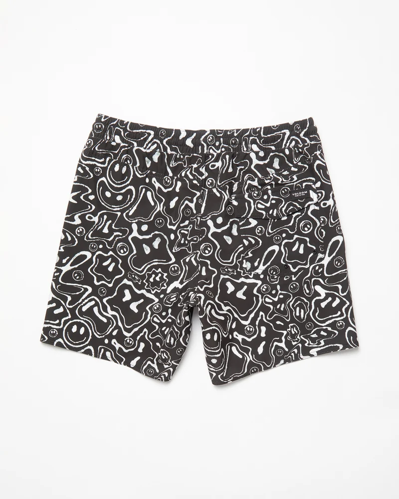 Filip Rygalski Smile Trunk 17" Boardshorts - BLACK
