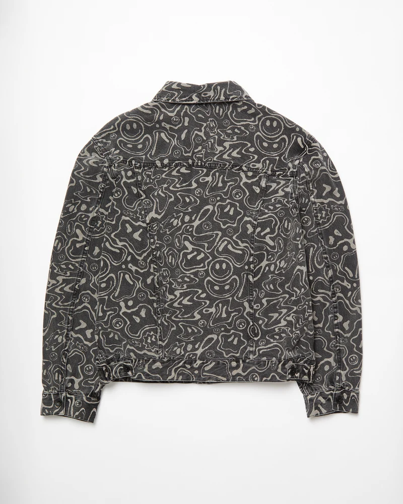 Filip Rygalski Denim Jacke - BLACK PRINT