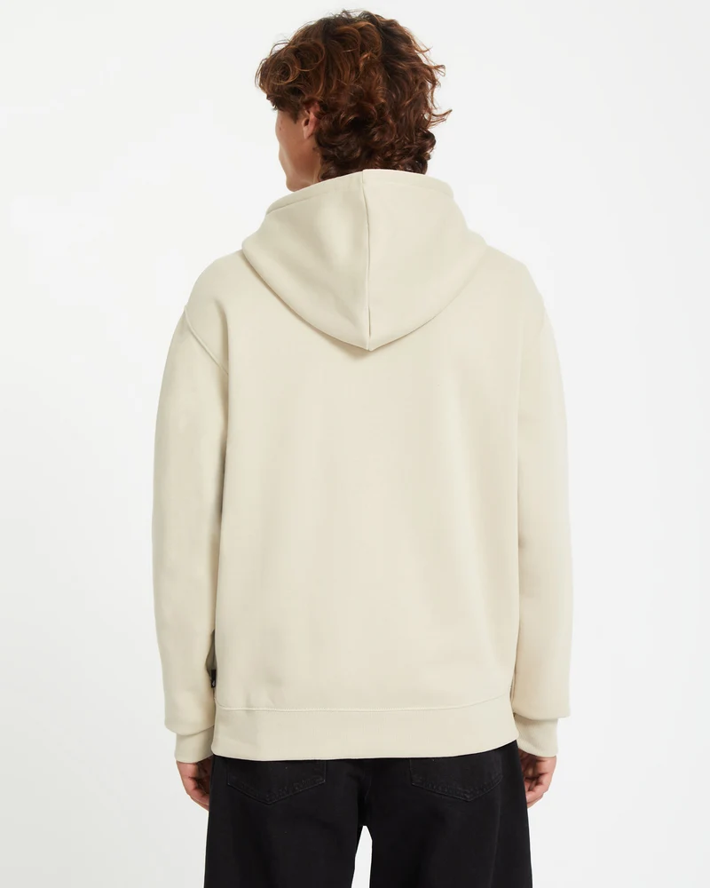Single Stone Full Zip Kapuzenpullover - LIGHT KHAKI