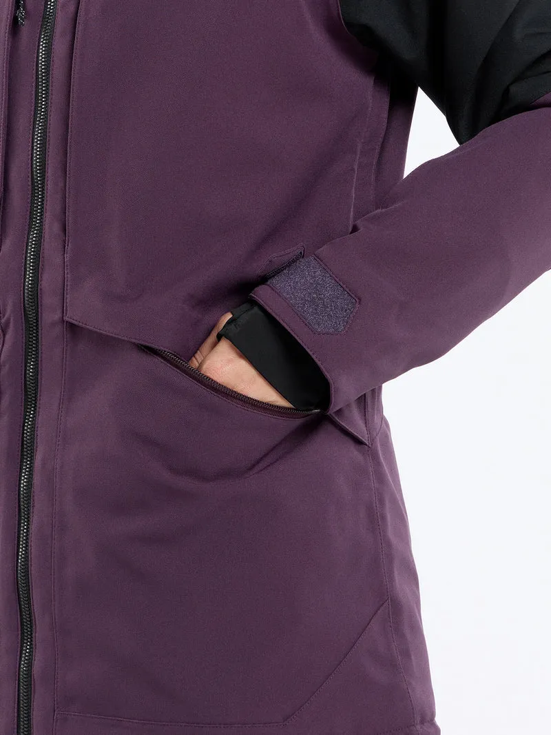 Shelter 3D Stretch Jacke - BLACKBERRY