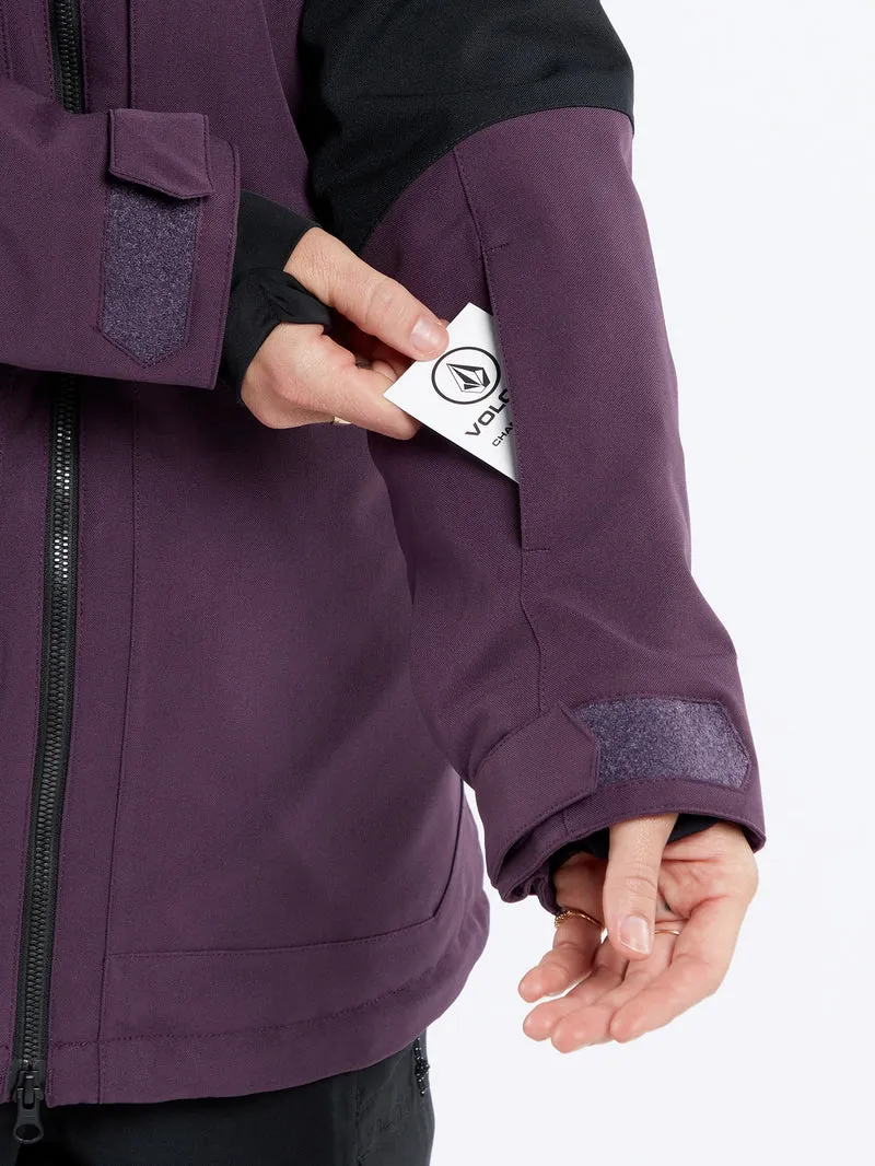 Shelter 3D Stretch Jacke - BLACKBERRY