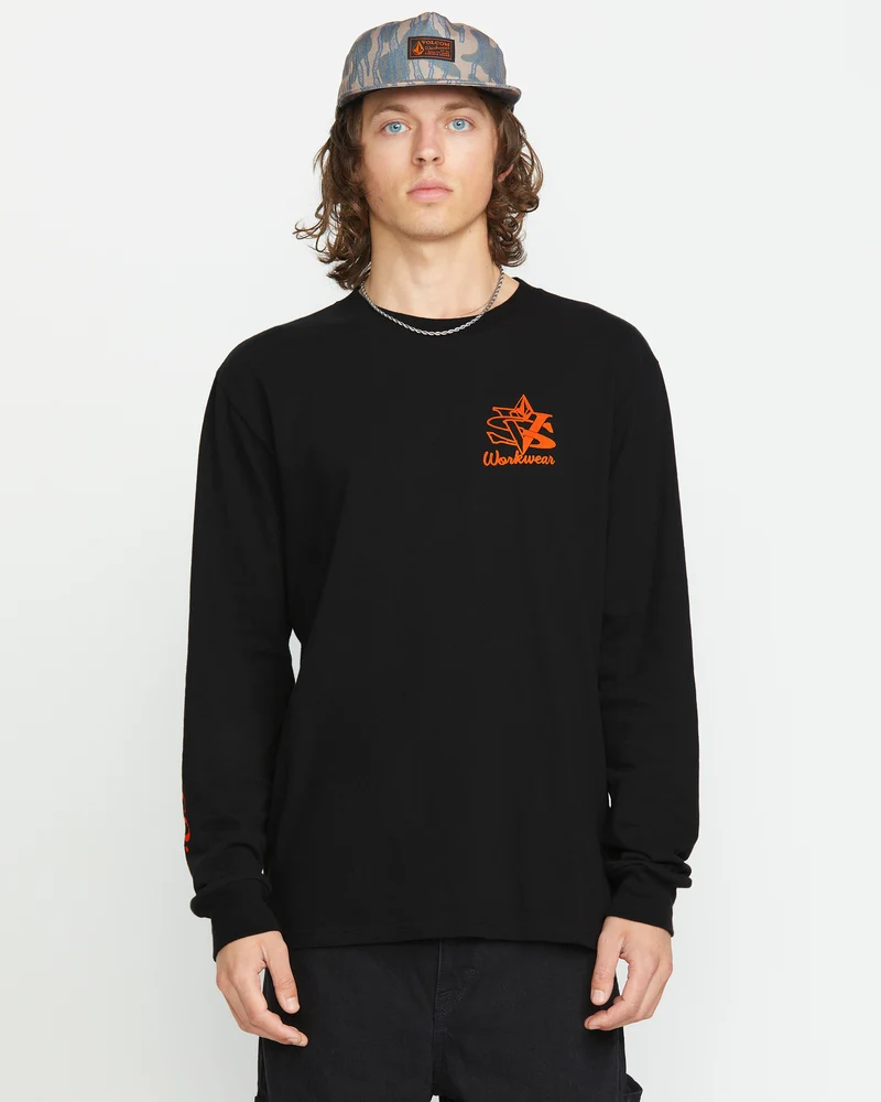 Excavator T-shirt - BLACK