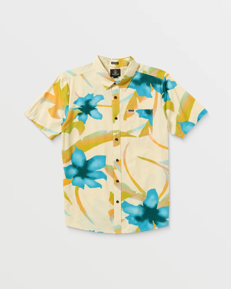 Tracers Floral Shirt - LIGHT BEIGE