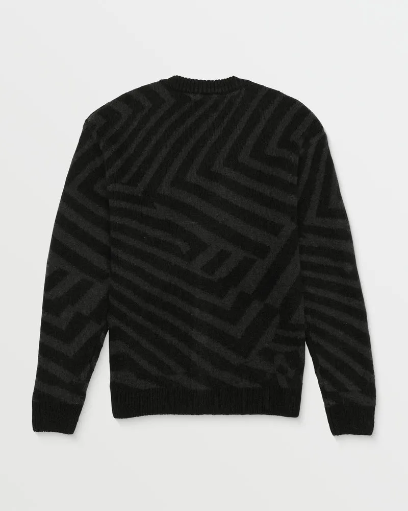 Driftop Strickjacke - Black