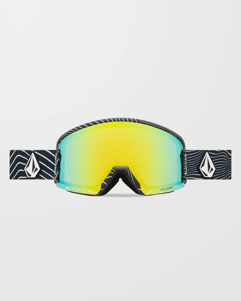 Garden 2 Op Art Goggle (+Bonus Brillenglas - Rose) - Gold Chrome
