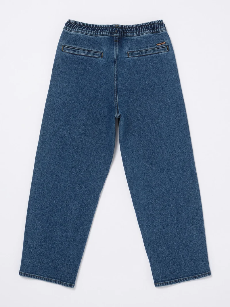 Freazy Loose Jeans - Washed Blue - (KINDER)