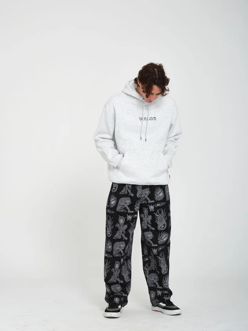 Gothstone Kapuzenpullover - BONE HEATHER