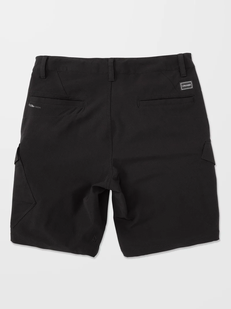 Country Days Hybrid 20" Shorts - BLACK