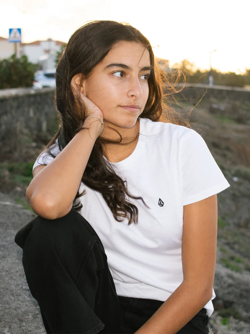 Stone Blanks T-shirt - WHITE