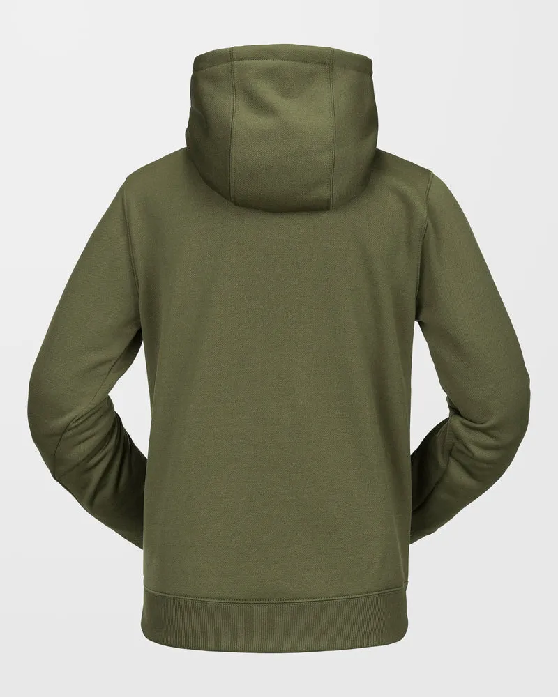 Hydro Fleece Kapuzenpullover - Ivy - (KINDER)