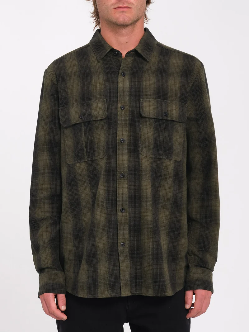 Shadowstone Flannel Hemd - Wintermoss