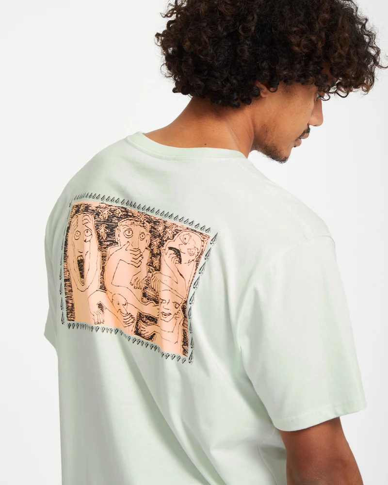 Crazybal T-shirt - CLOUD BLUE