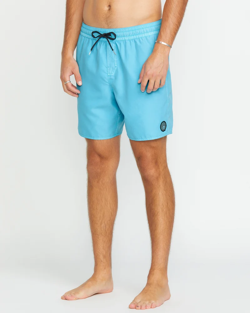 Center Trunk 17" Boardshorts - RESIN BLUE