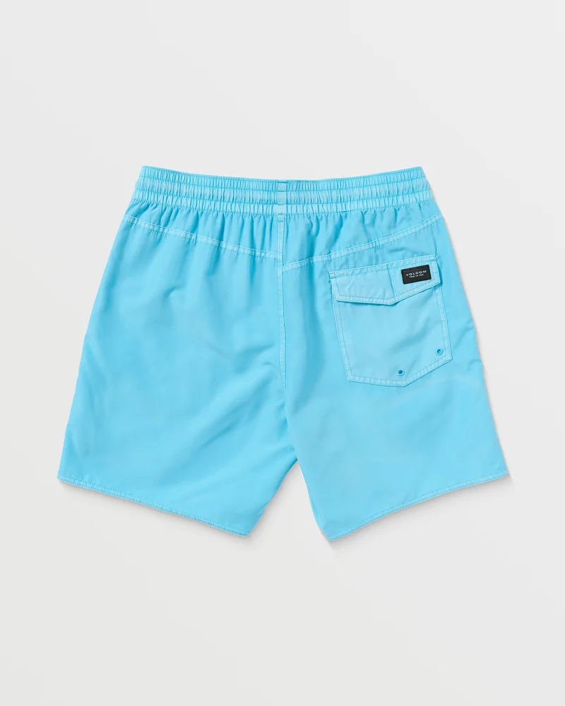 Center Trunk 17" Boardshorts - RESIN BLUE