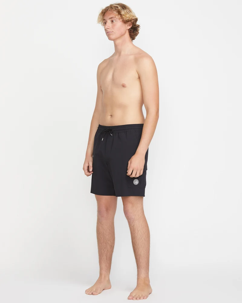 Truly Liberators 17" Boardshorts - BLACK