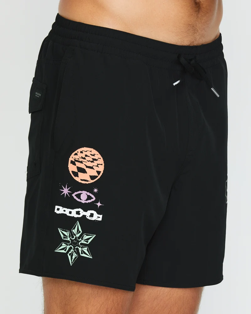 Filip Rygalski Trunk 17" Boardshorts - BLACK