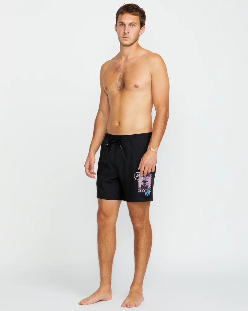 Filip Rygalski Trunk 17" Boardshorts - BLACK