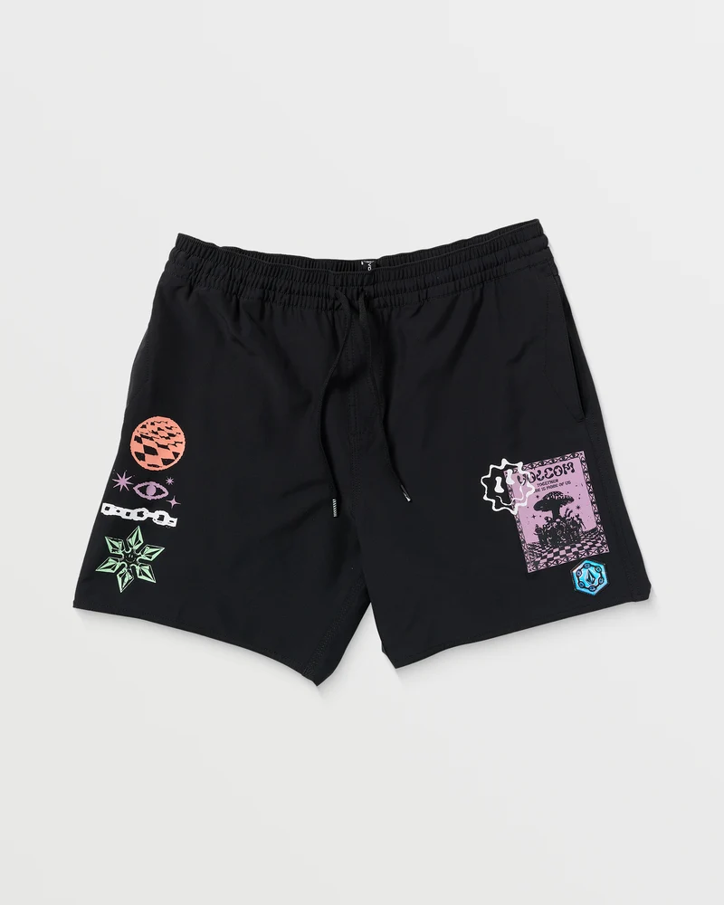 Filip Rygalski Trunk 17" Boardshorts - BLACK