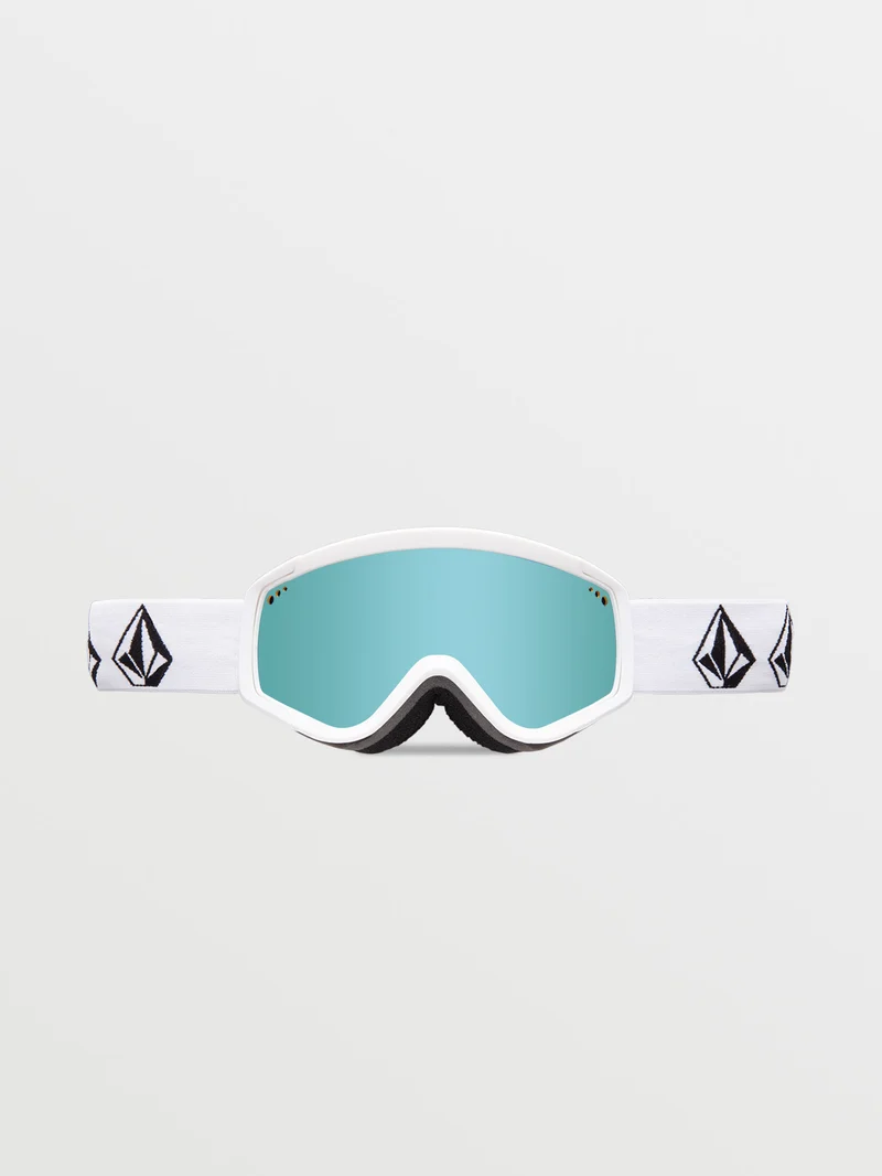 Attunga Youth Matte White Stone (+ Bonus Lens - Dark Grey) - ICE CHROME - (KINDER)