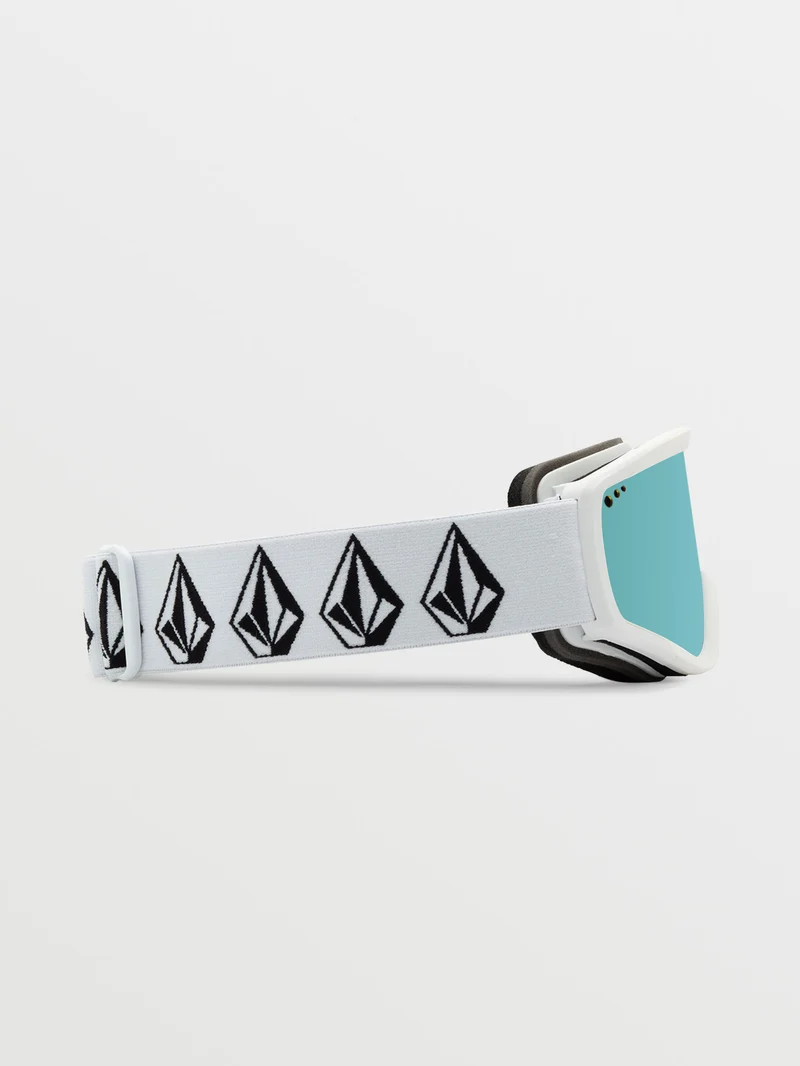 Attunga Youth Matte White Stone (+ Bonus Lens - Dark Grey) - ICE CHROME - (KINDER)