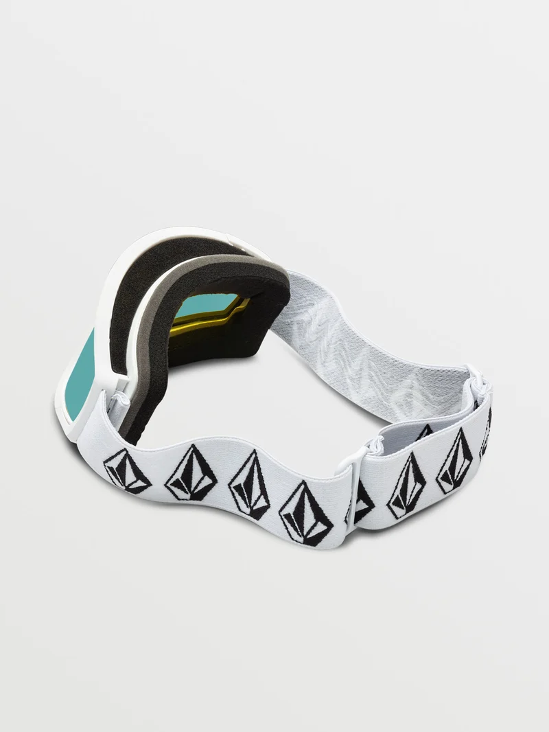 Attunga Youth Matte White Stone (+ Bonus Lens - Dark Grey) - ICE CHROME - (KINDER)