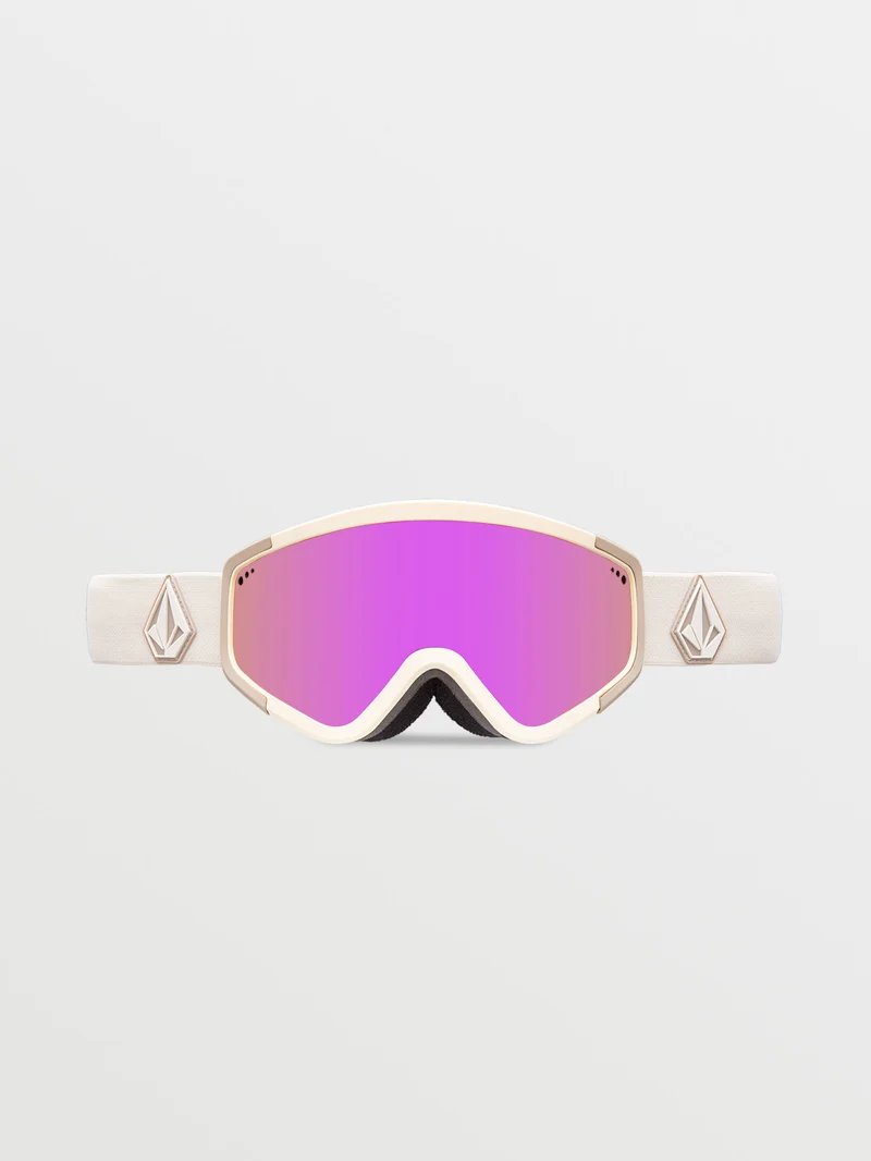 Attunga Khakiest/Sand Goggle (+ Bonus Lens - Yellow) - PINK CHROME