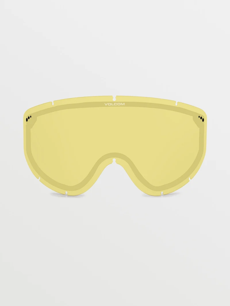 Footprints Orange Shock/Sand Goggle (+ Bonus Lens - Yellow) - LIGHT BRONZE